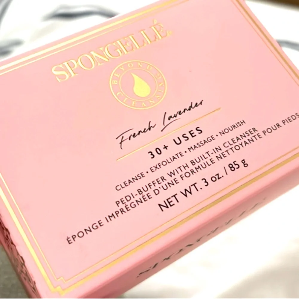 SPONGELLE FRENCH LAVENDER PEDI-BUFFER
